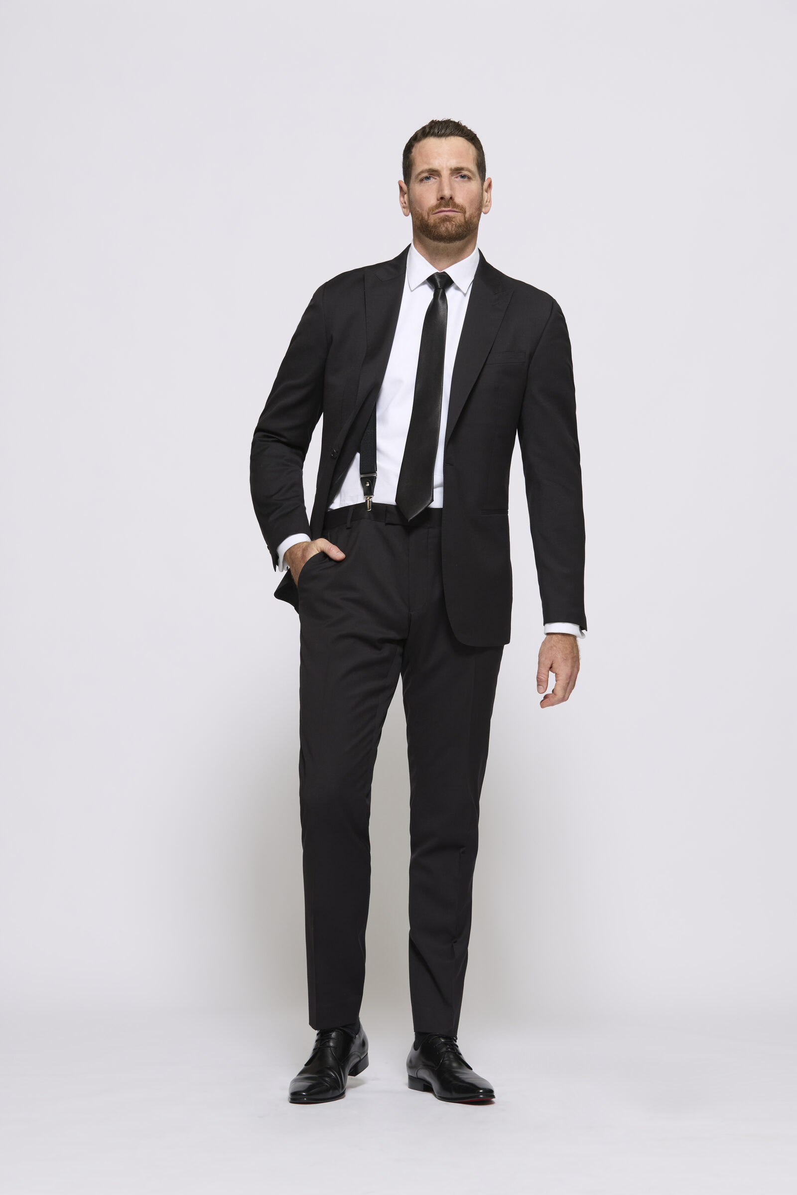 Black lounge suit hire Sydney